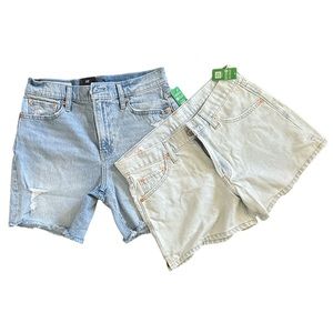 Bundle of 2 Gap Denim Shorts Size 27 NWT